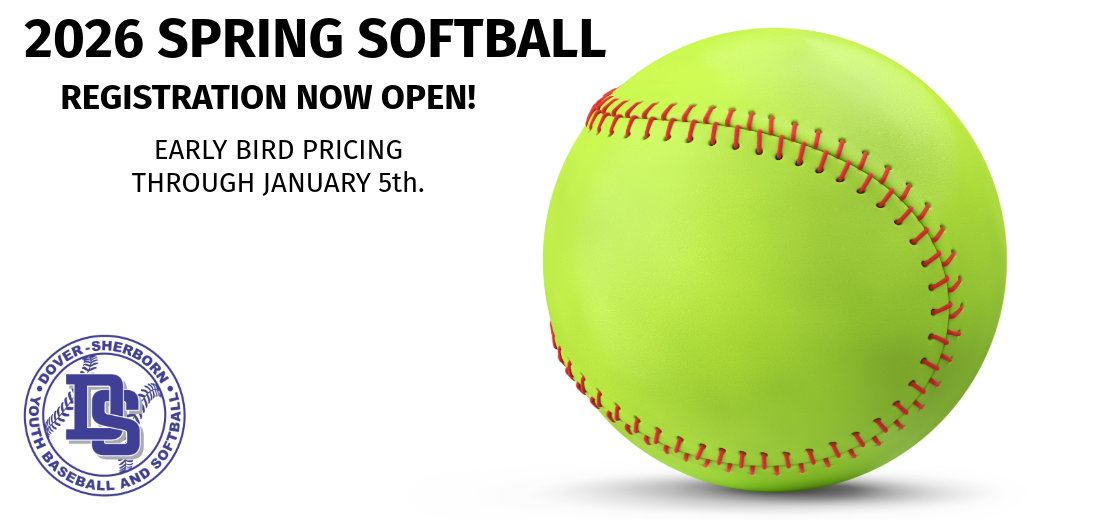 Softball Registration Now Open!